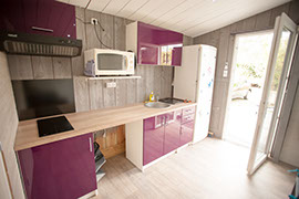 cuisine equipée du gite